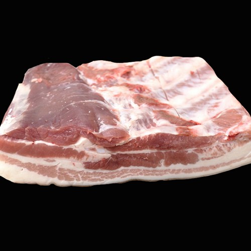 Le porc et BBQ bio : Poitrine fraîche 1kg