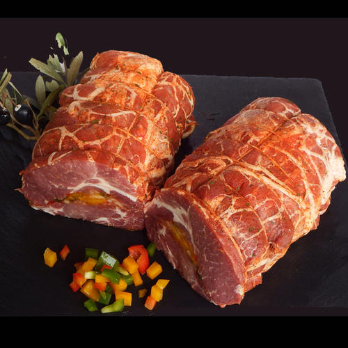 Le porc et BBQ bio : Roti échine Gitan 1kg - Prêt à mettre au four