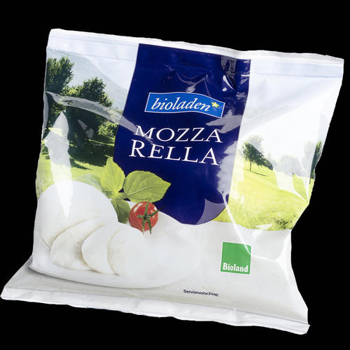 Fromages et produits laitiers : Mozzarella de lait de vache 100g