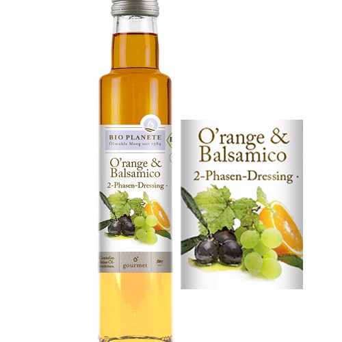 Tous les produits Bio : Orange & Balsamique s'harmonise à merveille