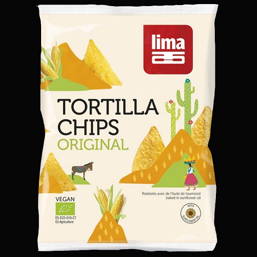 Tous les produits Bio : Tortilla Chips Lima original 90g