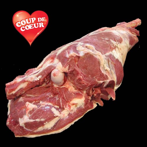 L'agneau et BBQ bio : Gigot entier 2,5kg