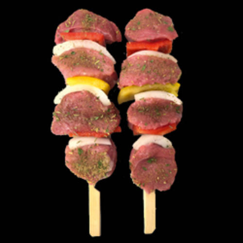2 Brochettes d'agneau - 120g chacune