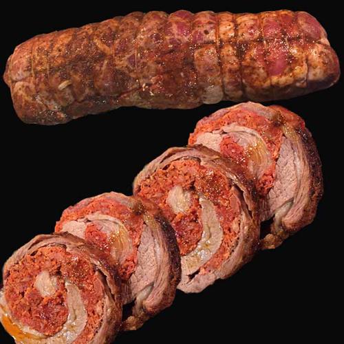 L'agneau et BBQ bio : Poitrine Agneau farce orientale 1kg