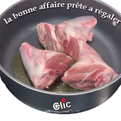 4 Souris d'agneau