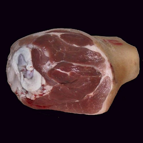Le porc et BBQ bio : Jarret de porc arrière frais 1,1kg
