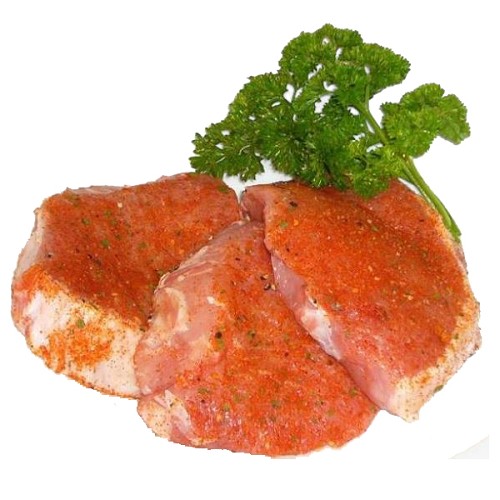 Filet de porc bio – 4 tranches 180g marinées BBQ