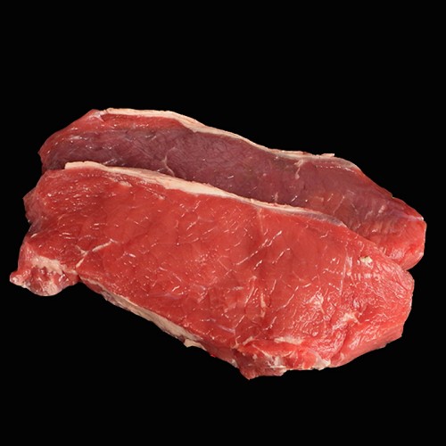 Le boeuf et BBQ bio : Faux filet 2x220g bien rassis et maturé.