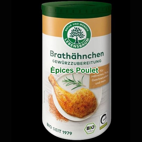 12 épices pour poulet et polyvalentes pour de nombreux plats