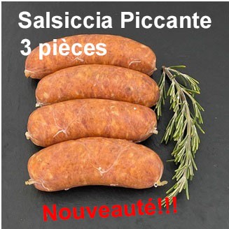 Salsiccia Piccante 3 Pièces /NOUVEAUTÉ