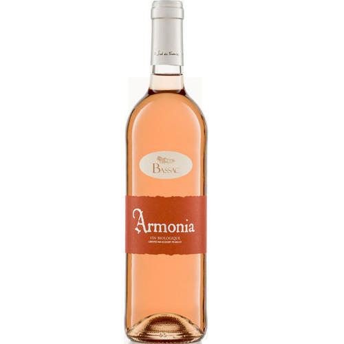 Vins : Armonia Rosé domaine de Bassac.