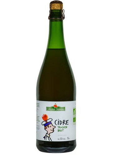 Vins : Cidre Brut de qualité Demeter 75cl . 5,5°