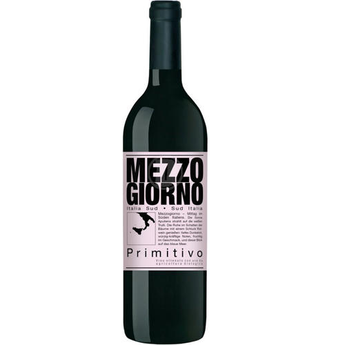 Vins : MEZZO GIORNO IGT Primitivo