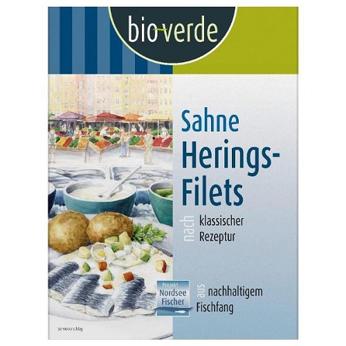 Filets de hareng à la crème 350 g