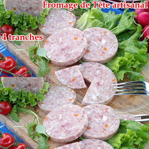 Fromage de tête à l'ancienne 200g 4 tranches
