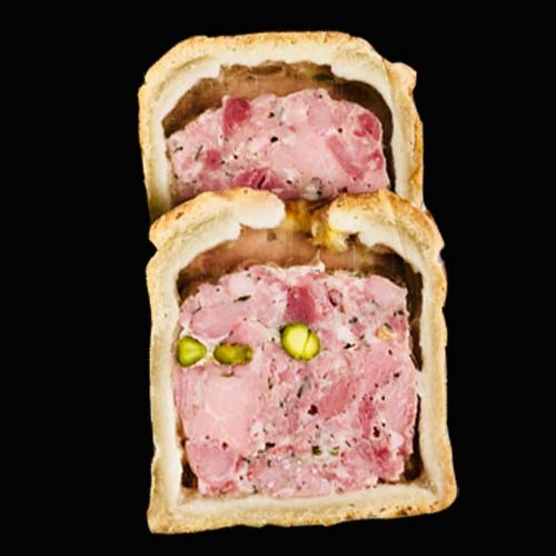 Sélection charcutière : 2 tranches Pâté en croute 180g