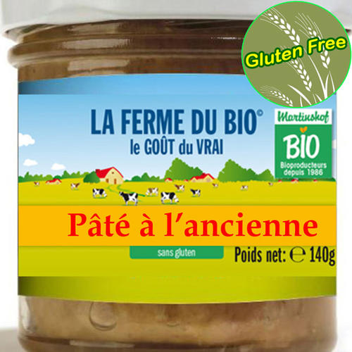 Sélection charcutière : Pâté à l'ancienne 140g 