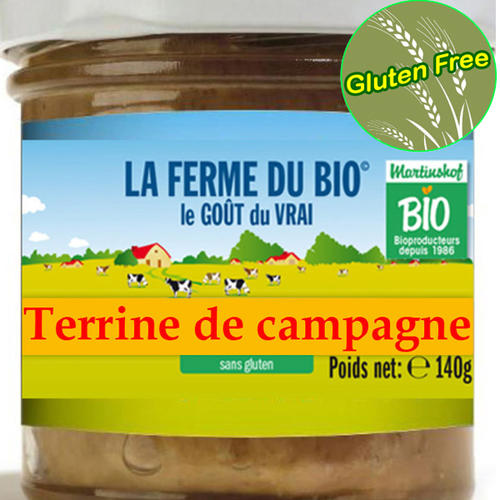 Sélection charcutière : Terrine de campagne 140g 