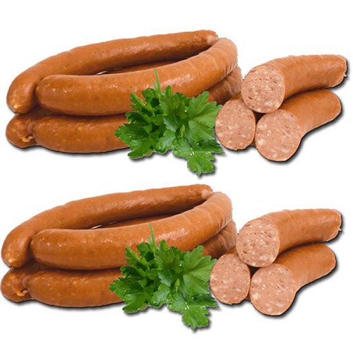 Sélection charcutière : 4 Bockwurst Pur Boeuf à cuire ou Griller 