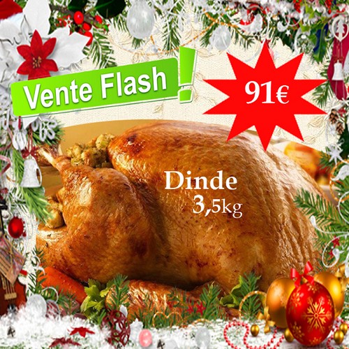 Dinde 3,5kg PROMOTION