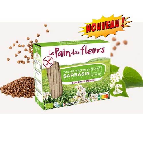 VEGAN haute qualité gustative :  Tartines Craquantes Bio au Sarrasin  