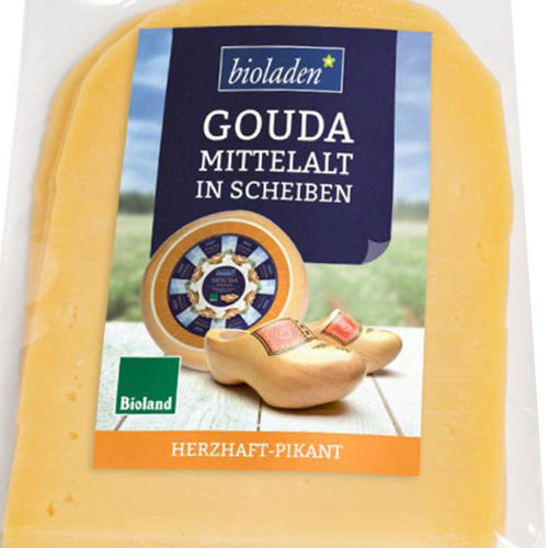 Fromages et produits laitiers : Gouda affiné 150g en tranches