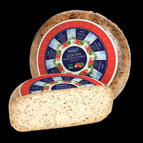 Fromages et produits laitiers : Gouda Tomate Origan Paprika 150g 