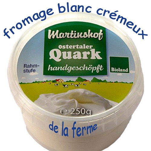 Fromage blanc pour les feuilletés saumon