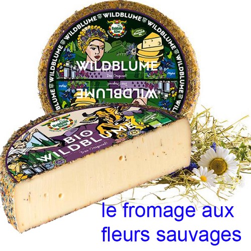 Fromages et produits laitiers : Fromage aux fleurs sauvages, 150g