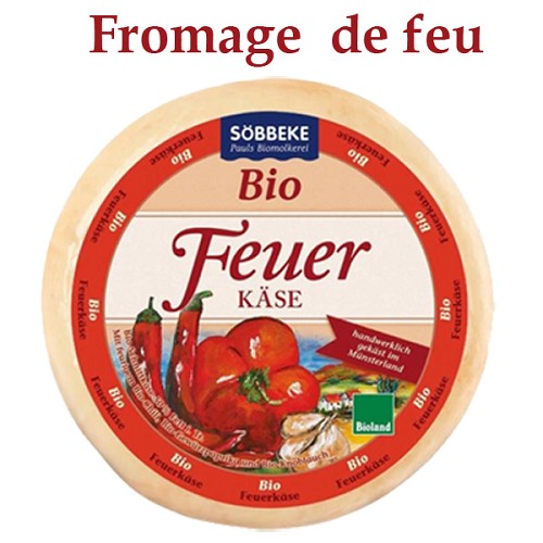 Fromages et produits laitiers : Fromage de  feu 200g