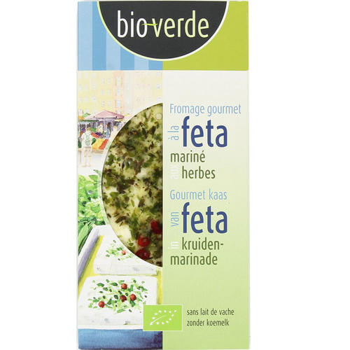 Feta marinée aux fine herbes