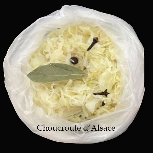 Toutes vos garnitures : Choucroute fraîche 1kg