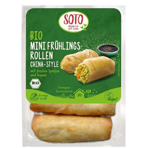 Vegan : Mini-rouleaux printemps Chine 