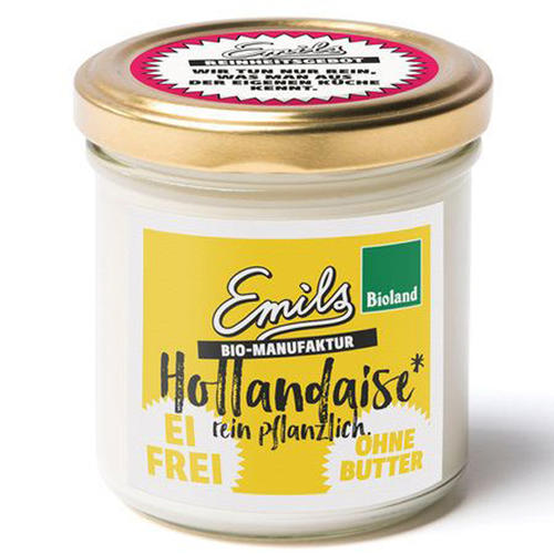 Vegan : Emulsion hollandaise Vegan - comme une mayonnaise 125g