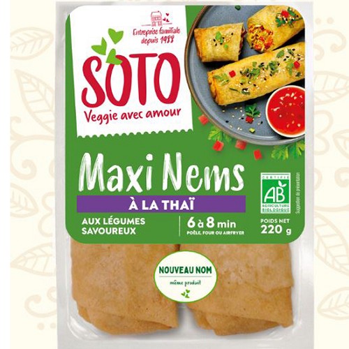 Maxi Nems à la Thaï 220g