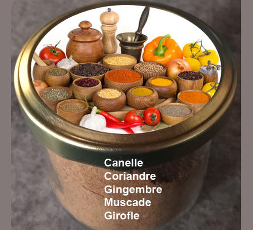 Tous les produits Bio : la CINQ-ÉPICES très appréciée douce et parfumée 30g