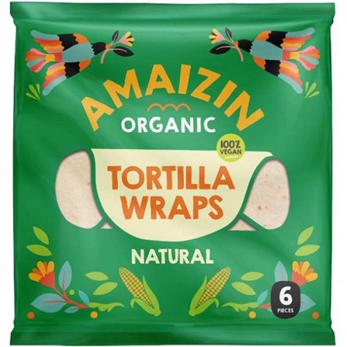 Tous les produits Bio : Tortilla Wraps pour sandwich à la mexicaine.