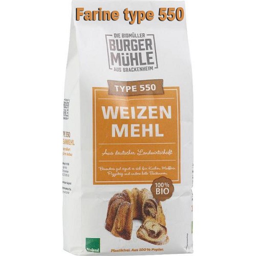 Tous les produits Bio : Farine Type 550 1kg