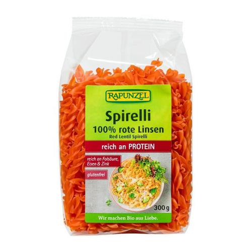 Tous les produits Bio : Spirelli 100% farine de lentilles rouges 300g