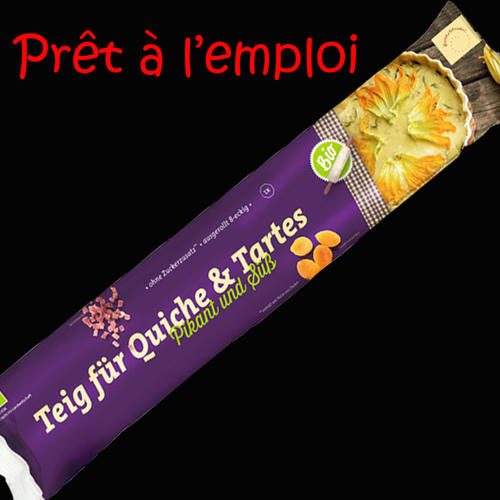 Tous les produits Bio : Pâte à quiche et tarte 1 pièce