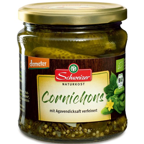 Tous les produits Bio : Cornichons bocal 370ml