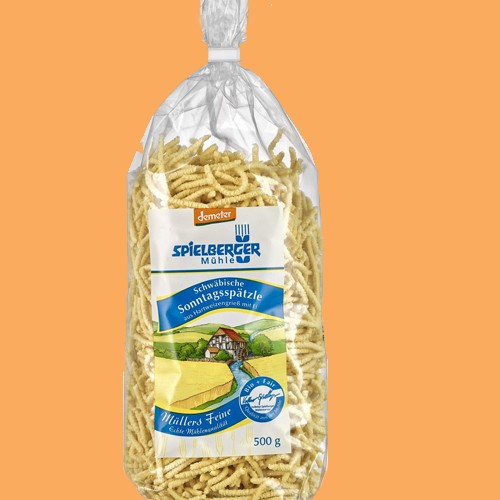 Spätzle de blé dur et 20% d'oeufs frais 500g