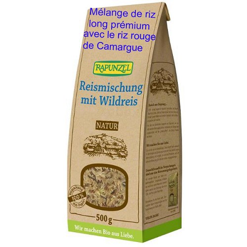 Mélange de riz et riz sauvage 500g