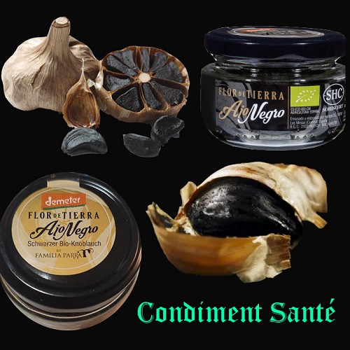 Tous les produits Bio : Ail Noir un aliment santé.