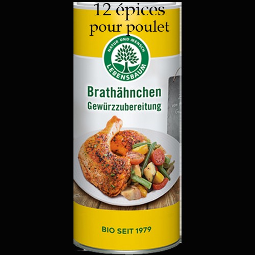 Tous les produits Bio : 12 Épices pour poulet 