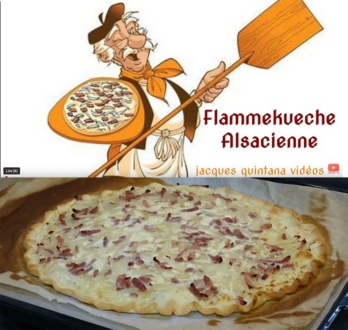 Base pour Flammekueche alsacien 6 pces 25x17,5