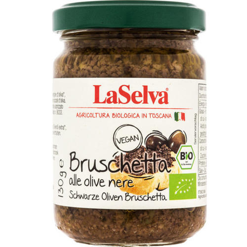 Tous les produits Bio : Bruschetta Olives fonçées 130g