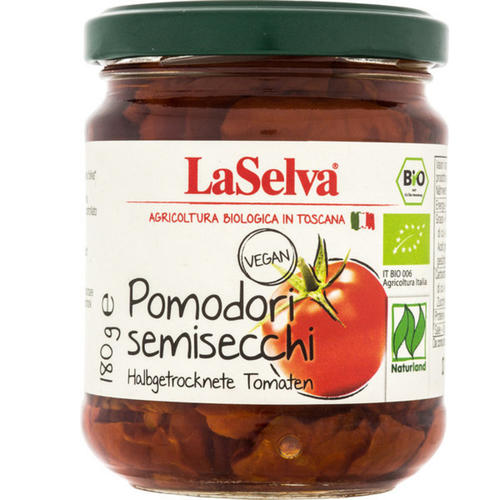 Tous les produits Bio : Tomates demi-sèche huile d'olive 180g