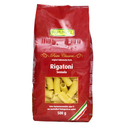 Tous les produits Bio : Rigatoni semola 500g cuisson 8 - 10 minutes