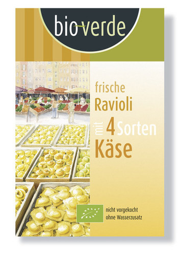 Tous les produits Bio : Raviolis frais aux 4 fromages 